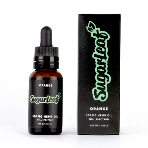 cbd oil tincture orange flavor