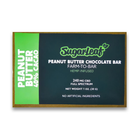 240mg CBD Chocolate Bar | Peanut Butter