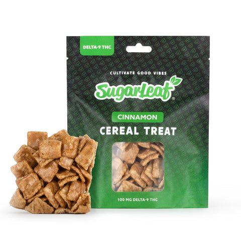 delta-9 thc cereal treat cinnamon flavor