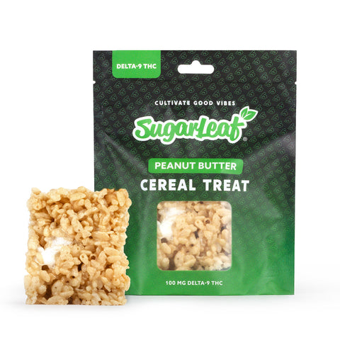 delta-9 thc cereal treat peanut butter flavor