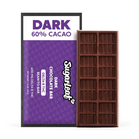 delta-8 dark chocolate bar