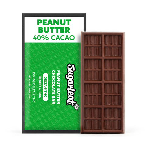 delta-9 thc chocolate bar peanut butter