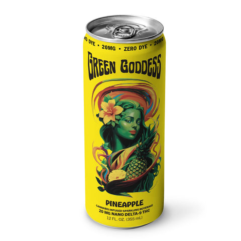 20 MG Nano Delta-9 THC Beverage Full Flavor Pineapple