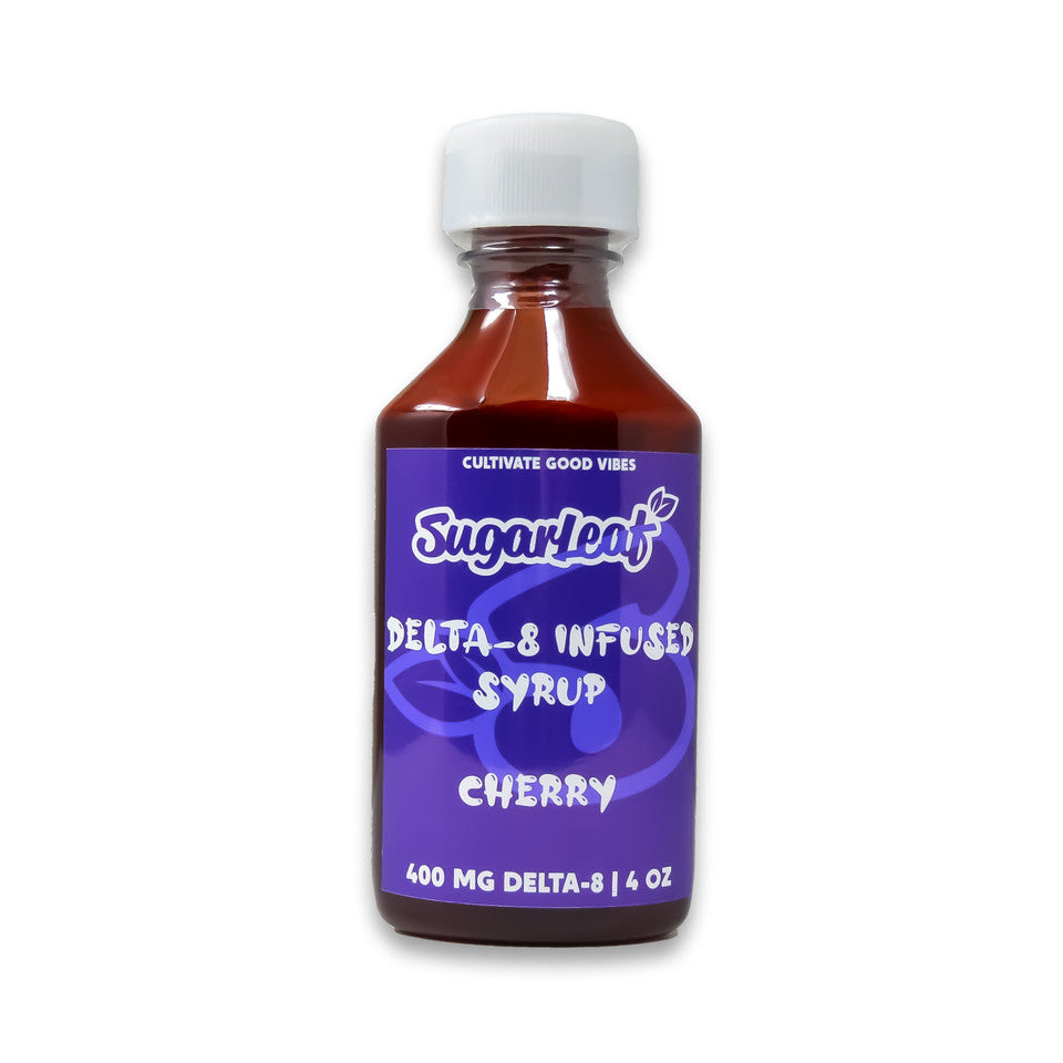 400mg Delta-8 Infused Syrup | Cherry