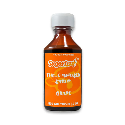 1600mg THC-O Infused Syrup | Grape