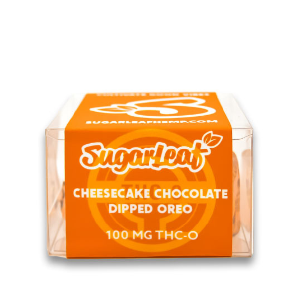 100mg THC-O Chocolate Dipped Oreo | Cheesecake