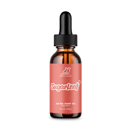 Full Spectrum CBD Oil for Dogs | 500 mg | Bacon Flavor