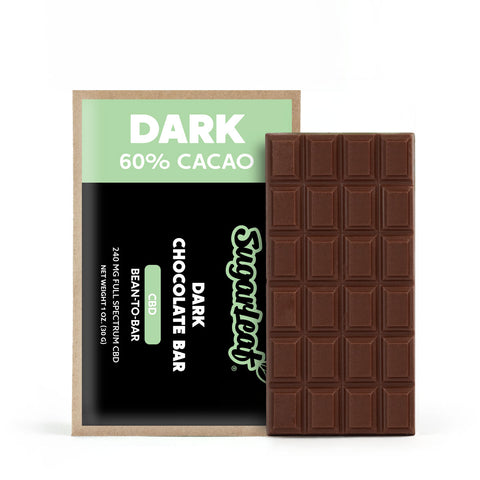 cbd edibles dark chocolate bar