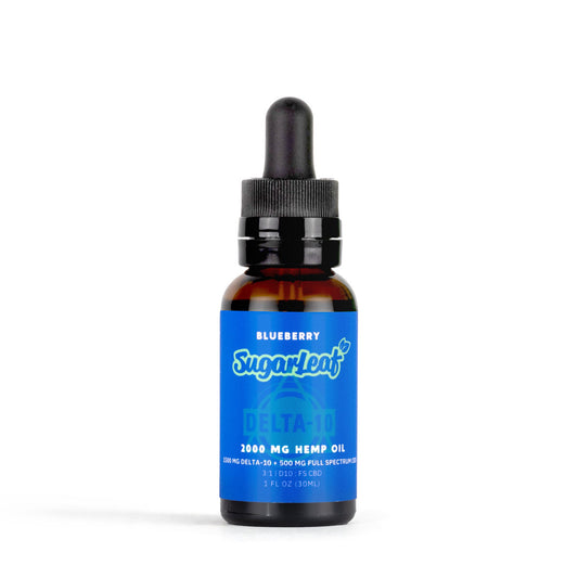 delta-10 thc cbd hemp oil blueberry flavor