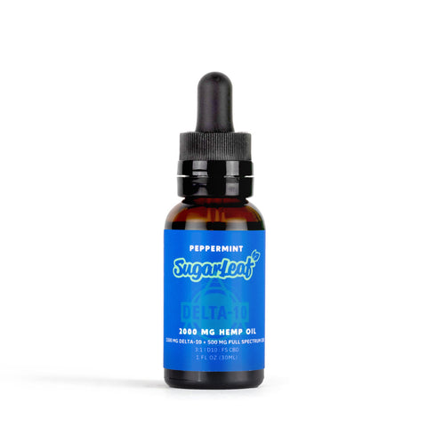 delta-10 thc cbd hemp oil peppermint flavor