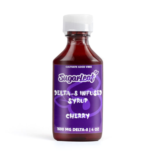 delta-8 infused syrup cherry flavor