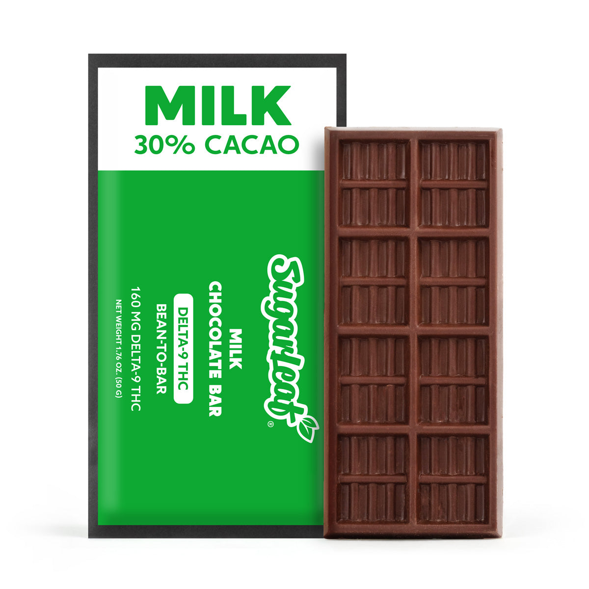 160mg Delta-9 Chocolate Bar | Milk