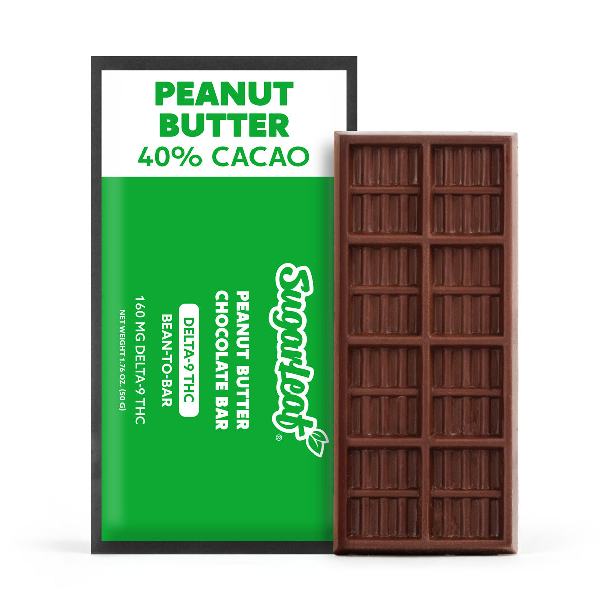 delta-9 thc chocolate bar peanut butter