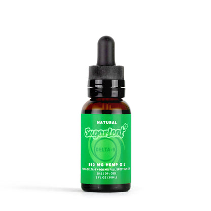 delta-9 thc cbd hemp oil tincture natural flavor 