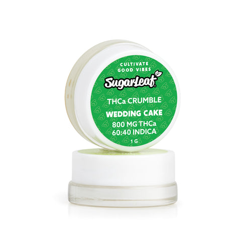 THCa Crumble Wedding Cake