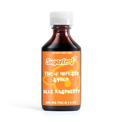 thc-o infused syrup blue raspberry