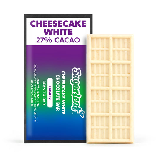 600mg Trinity Chocolate Bar | Cheesecake