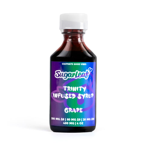 d8 d9 d10 thc infused syrup grape flavor